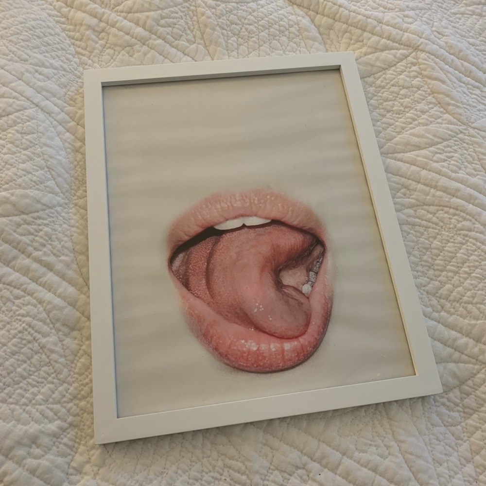 “Licky lick” wall art